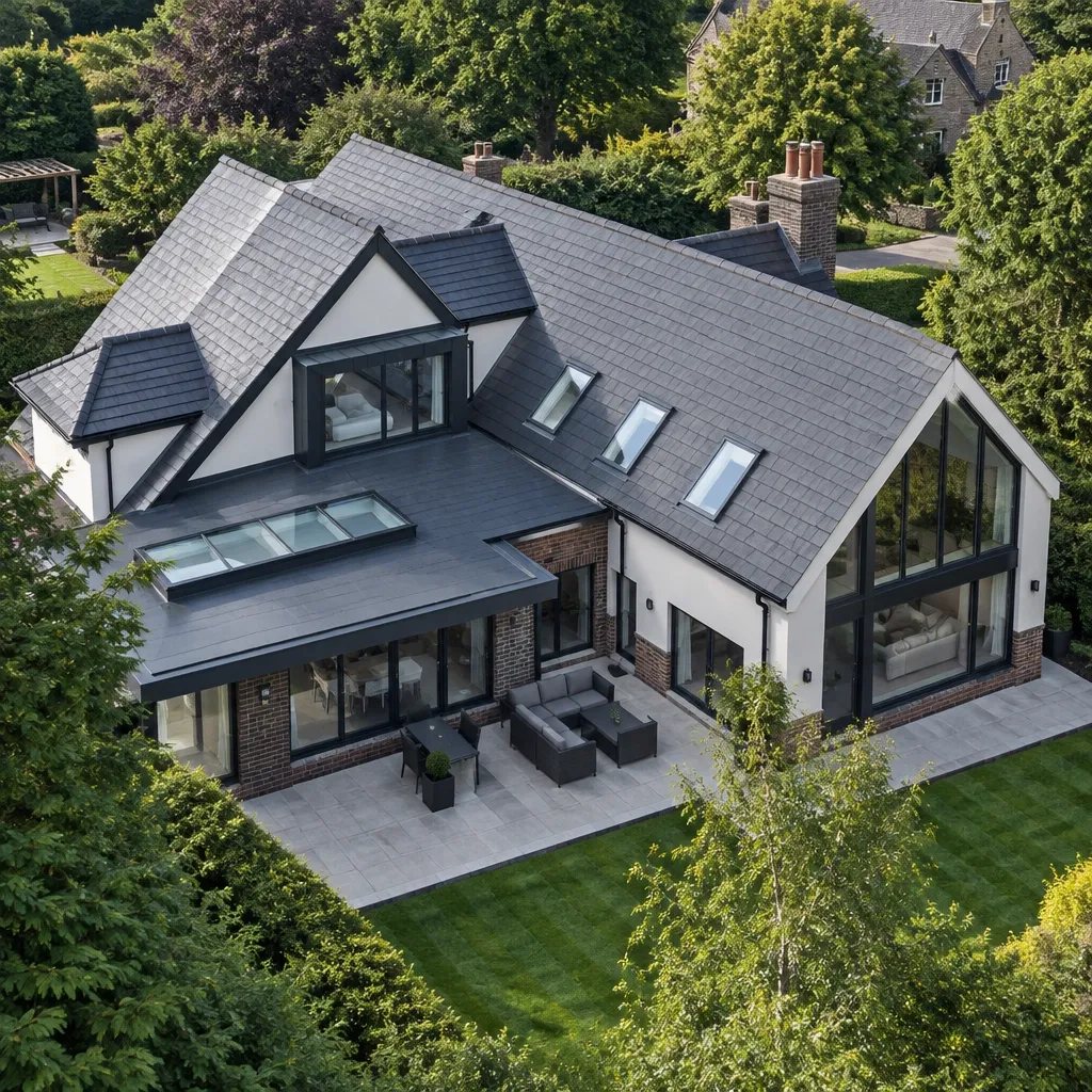 Slate roof renewal — New roofs
